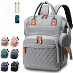 Diaper Bag Backpack Baby Bag, Baby Girl Boy Diaper Bag for Dad Mom with Pad, Travel Large Diaper Bags with Pacifier Case