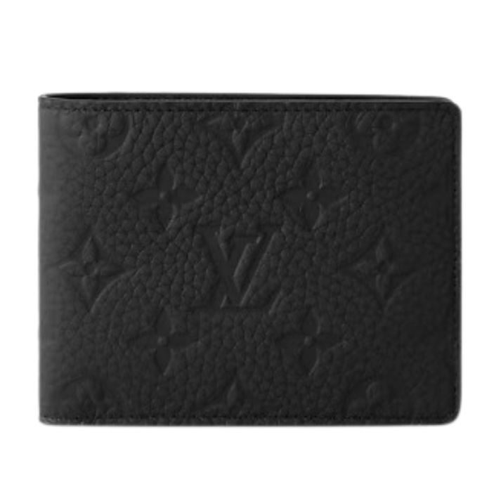 Louis Vuitton Wallet Leather Multiple Monogram Taurillon Men's