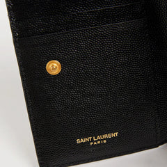Gucci Wallet Marmont Men Leather Bi-Fold Black Double G | Italy