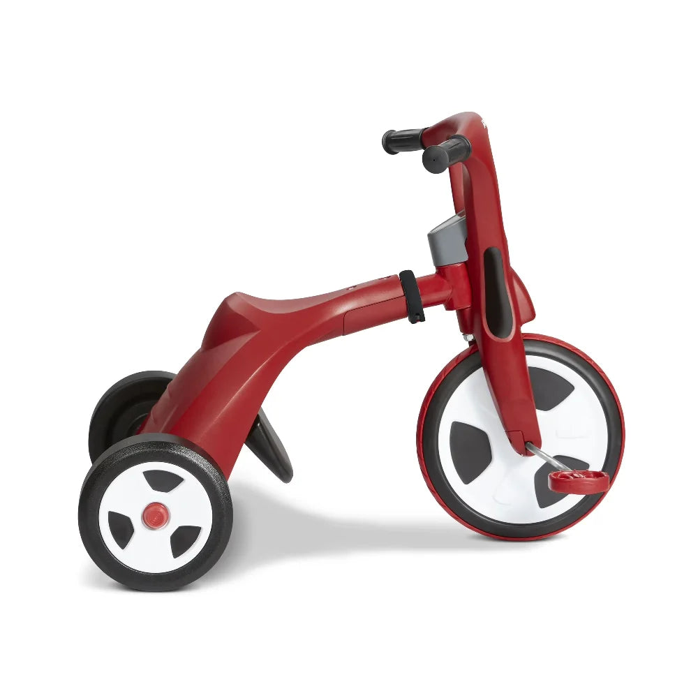 Radio Flyer Twist Trike 2 in 1 Kids Tricycle | Adjustable Chopper Trike Ages 2-7 Years