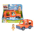 Bluey Heeler Family Road Trip 4WD Vehicle Toy | Includes Poseable Chilli Figure for Kids Ages 3+