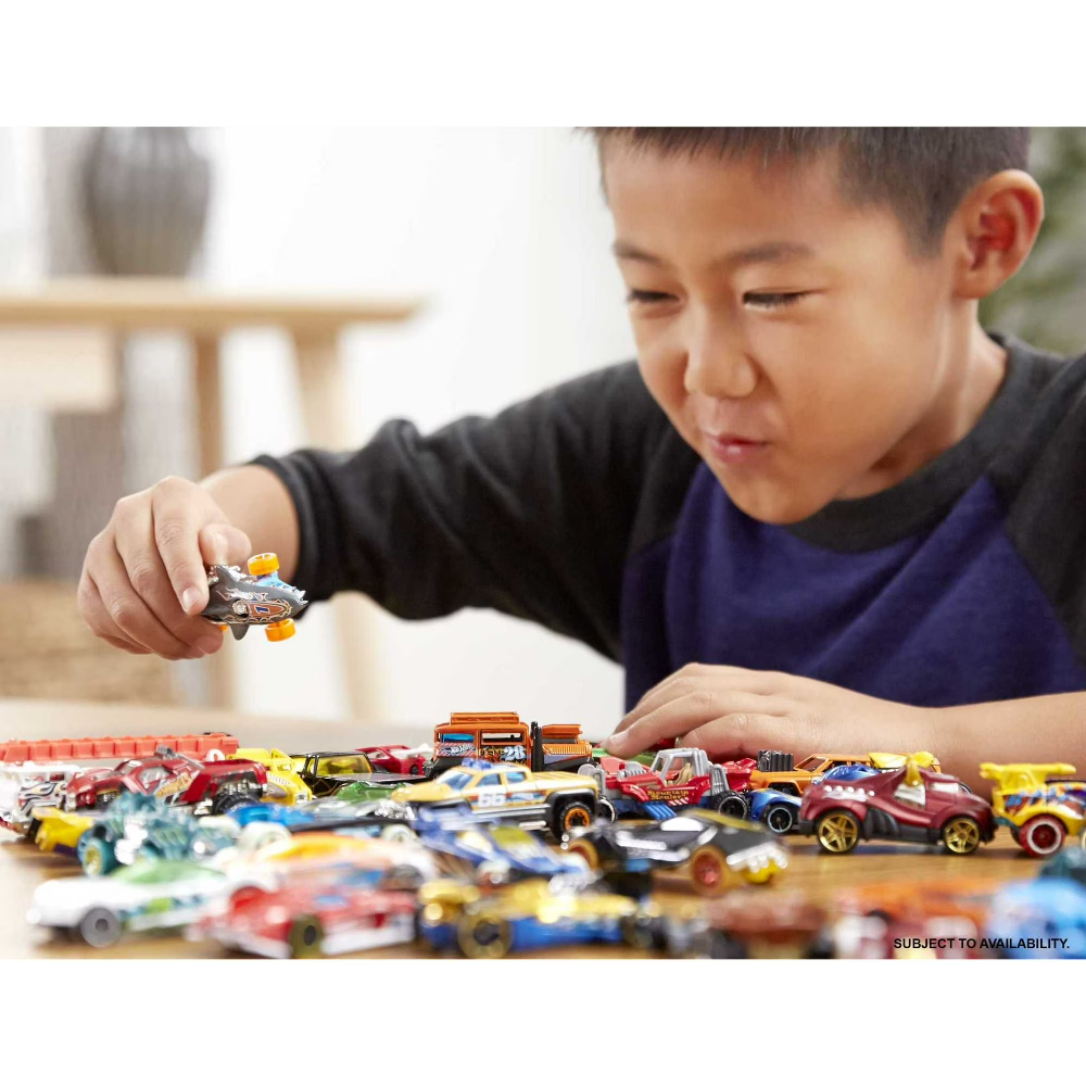 Hot Wheels 20-Car Gift Pack Collectible 1:64 Scale Toy Sports & Race Cars Assorted Styles