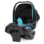 Evenflo NurtureMax Infant Car Seat Dallas Blue | Lightweight Rear Facing Baby Car Seat with 5-Point Harness