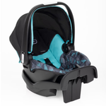 Evenflo NurtureMax Infant Car Seat Dallas Blue | Lightweight Rear Facing Baby Car Seat with 5-Point Harness
