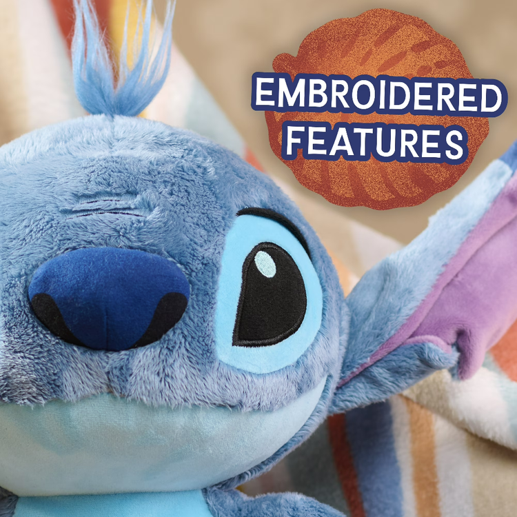 Disney Lilo & Stitch 14 Inch Plush Toy | Soft Fuzzy Stitch Stuffed Animal For Kids