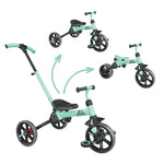 Yvolution Velo Flippa 4 in 1 Toddler Tricycle | Kids Balance Bike with Push Handle Ages 2-5 Years