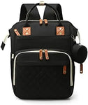 Diaper Bag Backpack Baby Bag, Baby Girl Boy Diaper Bag for Dad Mom with Pad, Travel Large Diaper Bags with Pacifier Case