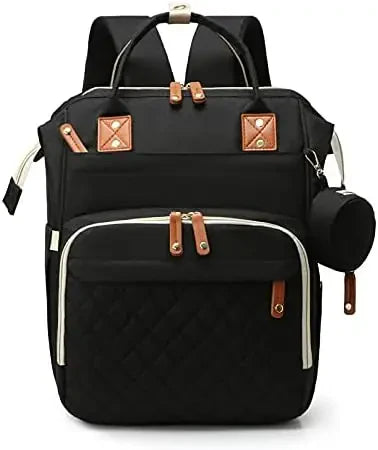 Diaper Bag Backpack Baby Bag, Baby Girl Boy Diaper Bag for Dad Mom with Pad, Travel Large Diaper Bags with Pacifier Case
