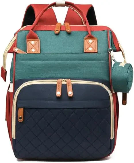 Diaper Bag Backpack Baby Bag, Baby Girl Boy Diaper Bag for Dad Mom with Pad, Travel Large Diaper Bags with Pacifier Case