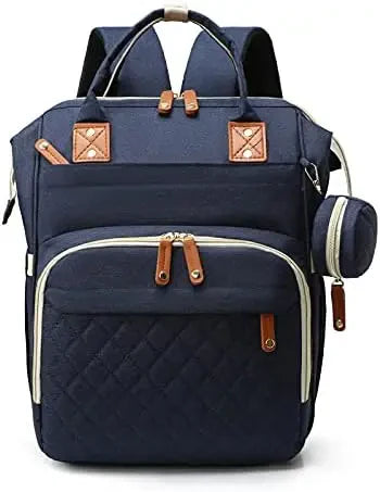 Diaper Bag Backpack Baby Bag, Baby Girl Boy Diaper Bag for Dad Mom with Pad, Travel Large Diaper Bags with Pacifier Case