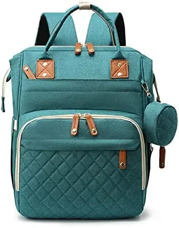 Diaper Bag Backpack Baby Bag, Baby Girl Boy Diaper Bag for Dad Mom with Pad, Travel Large Diaper Bags with Pacifier Case